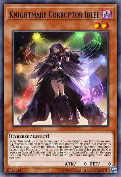 Knightmare Corruptor Iblee - FLOD-EN017 - Secret Rare - Unlimited