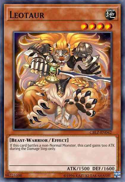Leotaur - BP03-EN102 - Shatterfoil Rare - 1st Edition