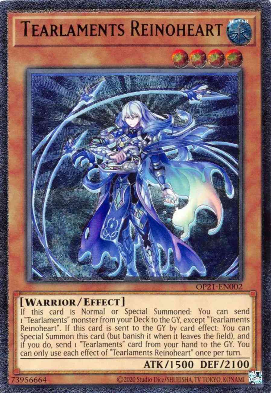 Tearlaments Reinoheart - OP21-EN002 - Ultimate Rare - Unlimited