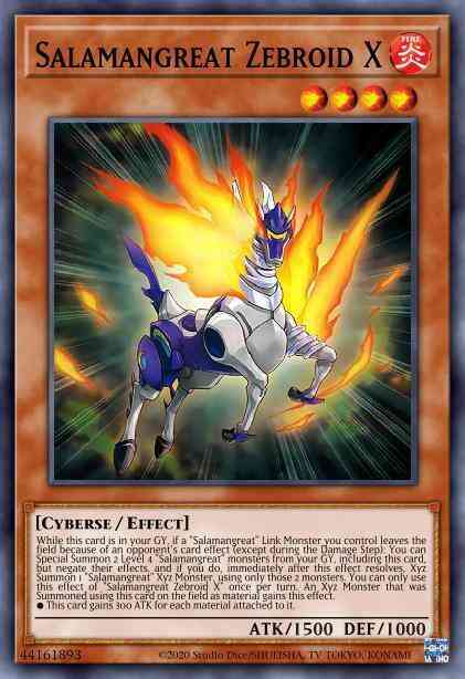 Salamangreat Zebroid X - ETCO-EN003 - Common - 1st Edition