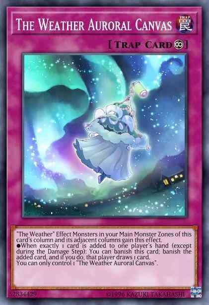 The Weather Auroral Canvas - SPWA-EN041 - Super Rare - 1st Edition
