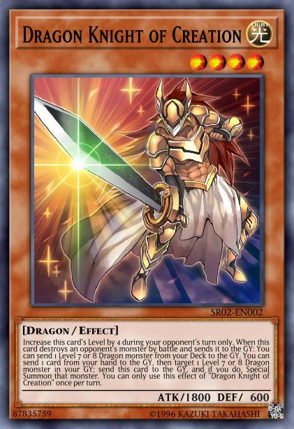 Dragon Knight of Creation - SDRR-EN018 - Common - 1st Edition