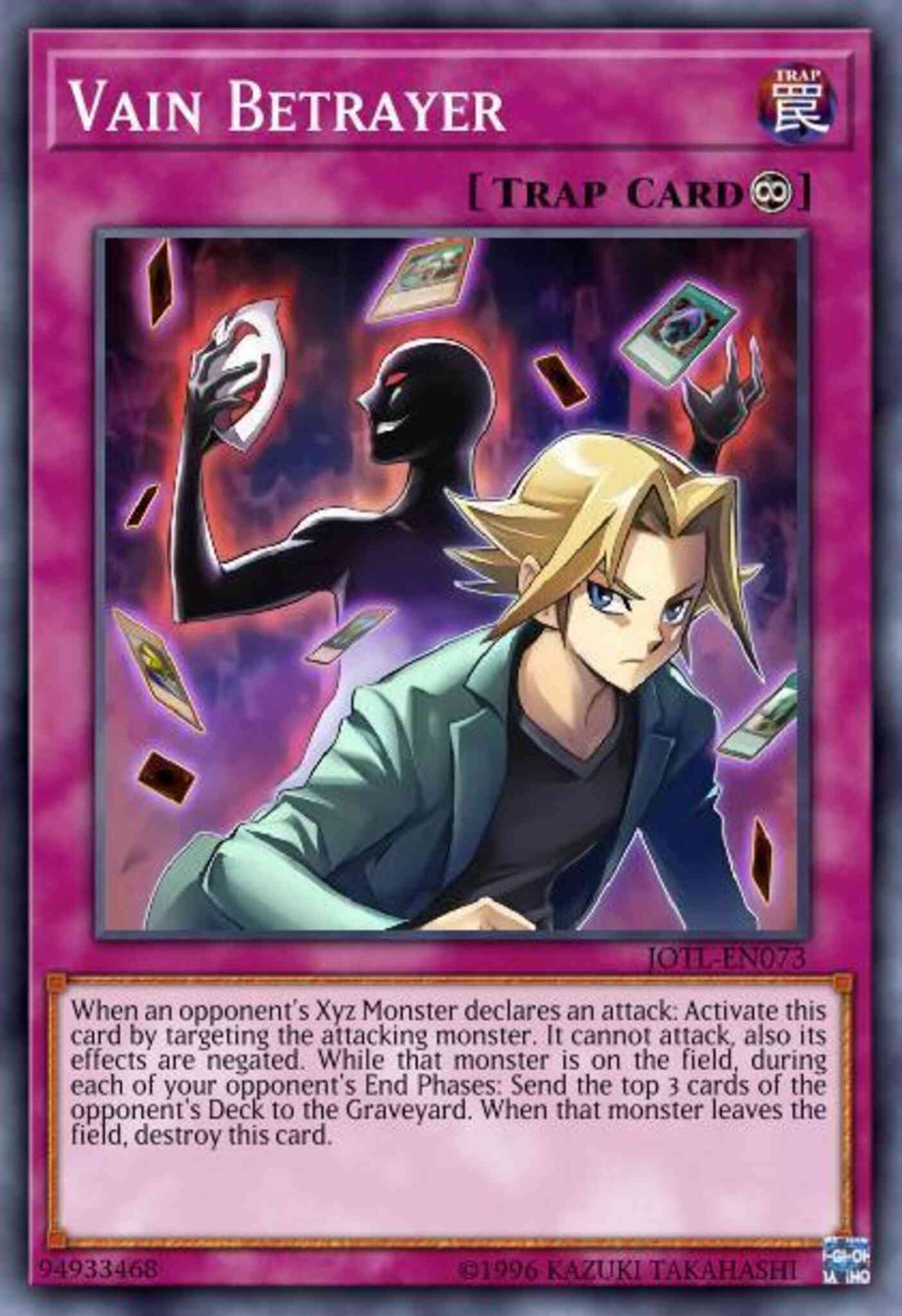 Vain Betrayer - JOTL-EN073 - Common - 1st Edition