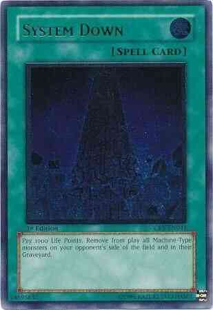 System Down - CRV-EN041 - Ultimate Rare - Unlimited