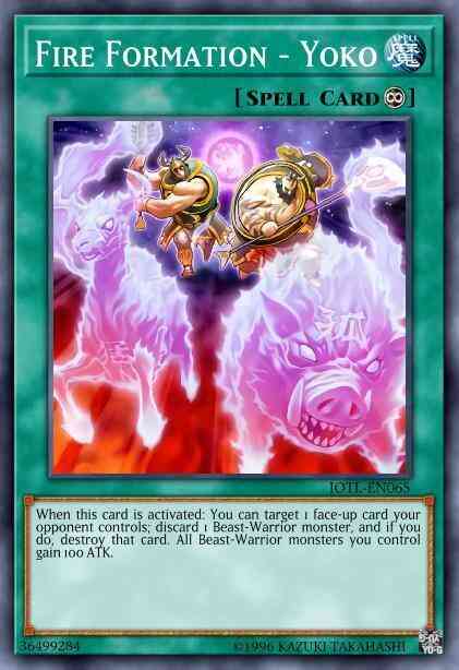 Fire Formation - Yoko - MP14-EN104 - Super Rare - 1st Edition