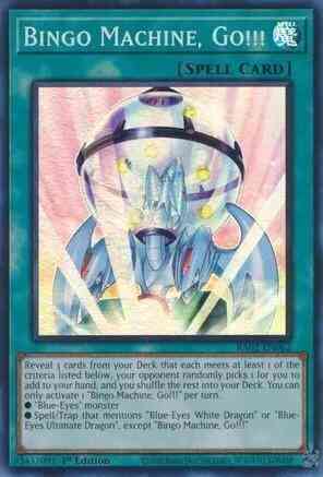 Bingo Machine, Go!!! - RA02-EN062 - Super Rare - 1st Edition