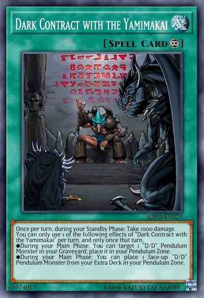 Dark Contract with the Yamimakai - SDPD-EN023 - Common - 1st Edition