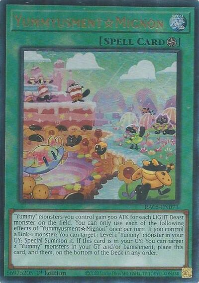 YummyusmentAcroquey - RA05-EN073 - Ultimate Rare - 1st Edition