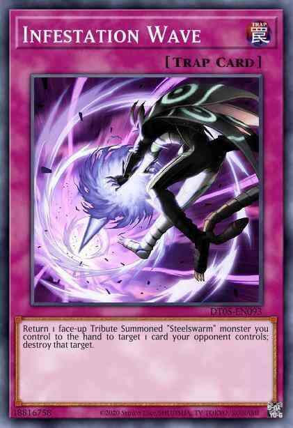 Infestation Wave - DT05-EN098 - Duel Terminal Rare Parallel Rare - Duel Terminal