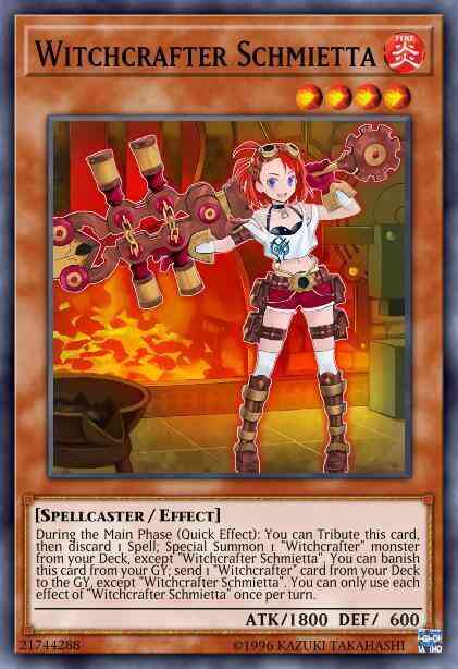 Witchcrafter Schmietta - INCH-EN016 - Super Rare - 1st Edition