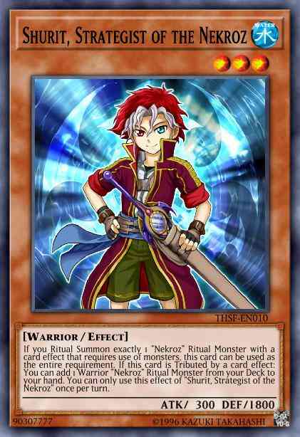 Shurit, Strategist of the Nekroz - THSF-EN010 - Super Rare - 1st Edition