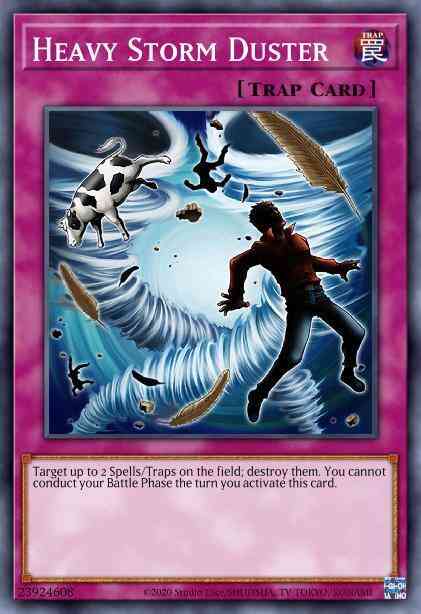 Heavy Storm Duster - COTD-EN076 - Super Rare - 1st Edition