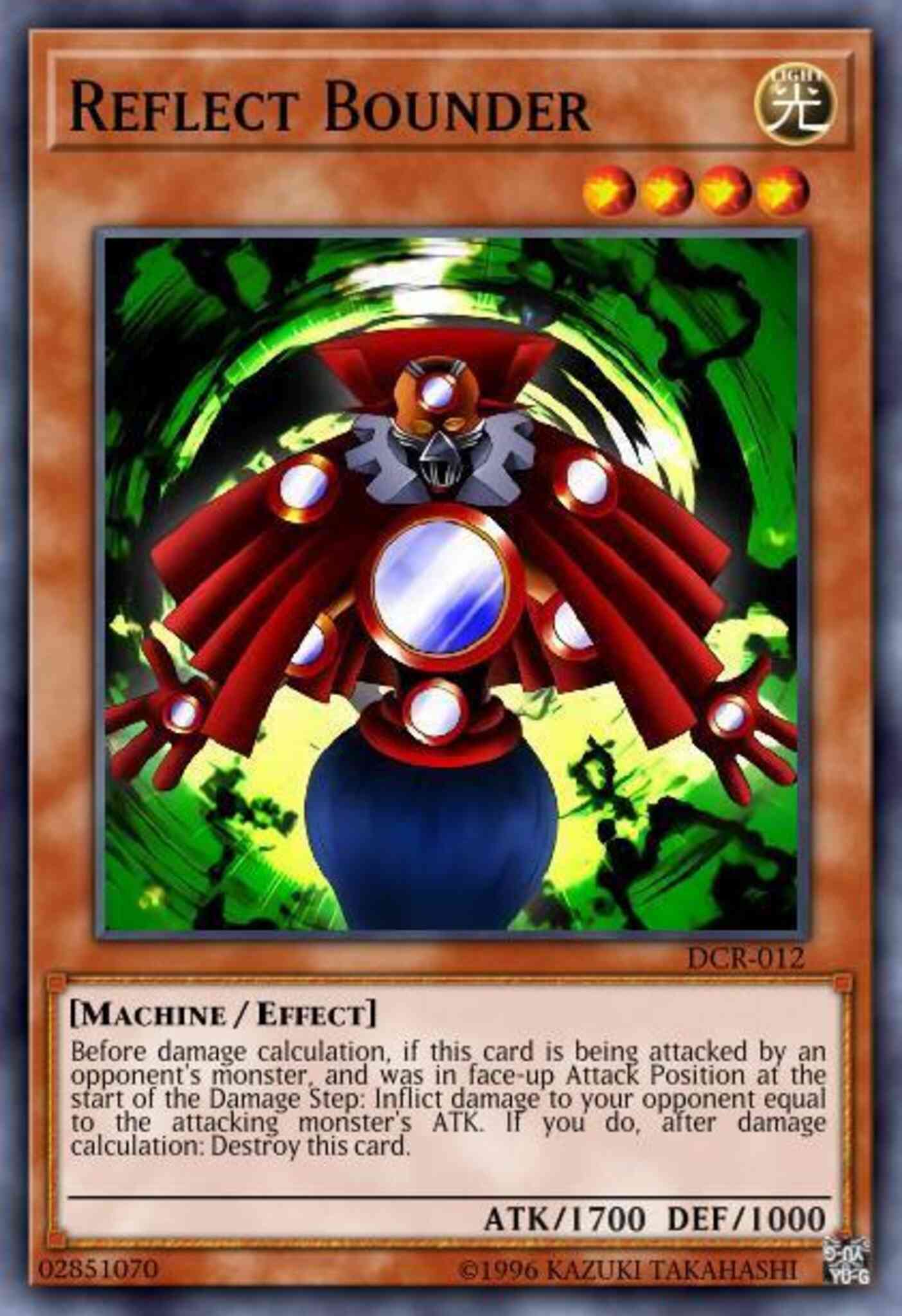 Reflect Bounder - DCR-012 - Ultra Rare - 1st Edition