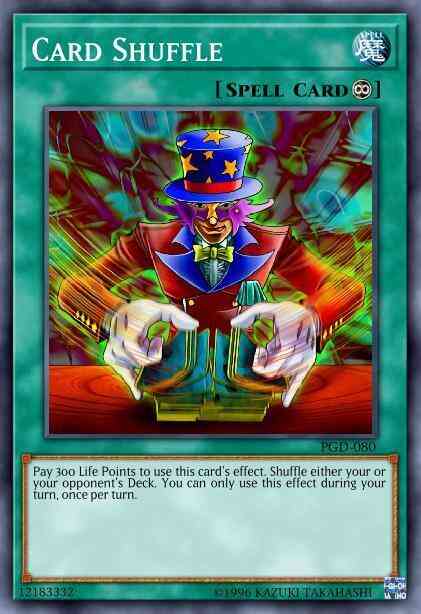 Card Shuffle - PGD-080 - Common - Unlimited