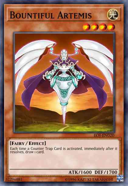 Bountiful Artemis - EOJ-EN020 - Common - 1st Edition