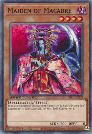 Maiden of Macabre - SBC1-ENI07 - Common - 1st Edition