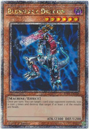 Blowback Dragon - RA03-EN138 - Quarter Century Secret Rare - 1st Edition
