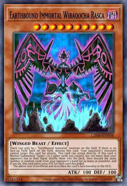 Earthbound Immortal Wiraqocha Rasca - SOVR-EN026 - Ultimate Rare - 1st Edition