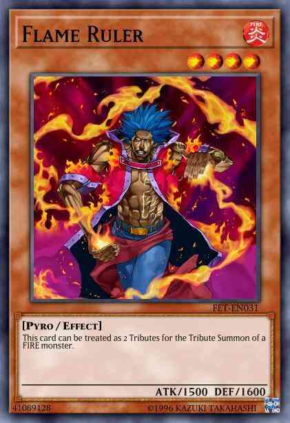Flame Ruler - FET-EN031 - Common - 1st Edition