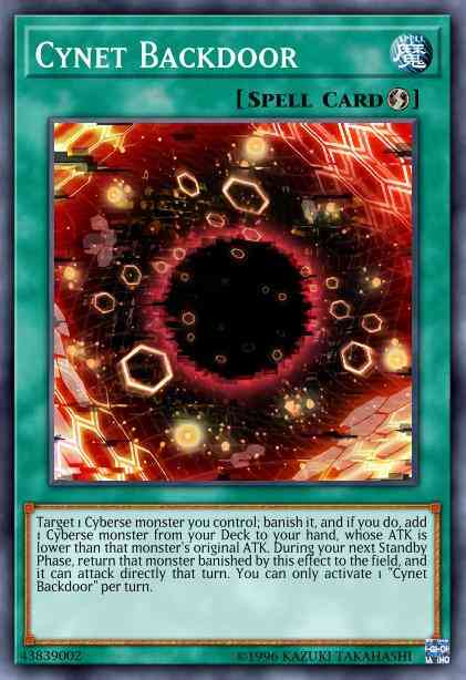 Cynet Backdoor - MYFI-EN057 - Super Rare - 1st Edition