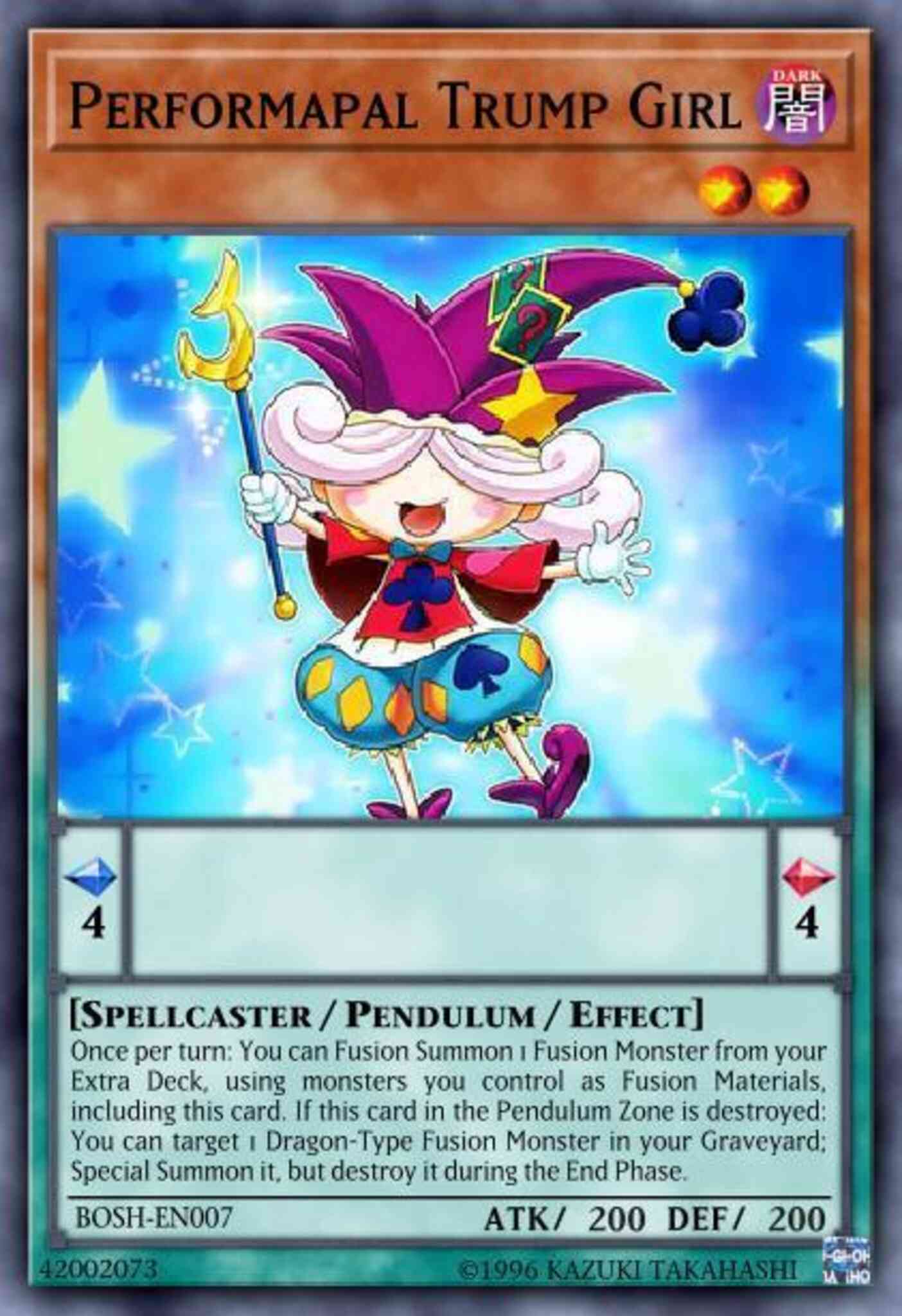 Performapal Trump Girl - BOSH-EN007 - Common - Unlimited