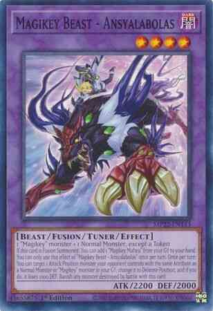 Magikey Beast - Ansyalabolas - MP22-EN143 - Common - 1st Edition