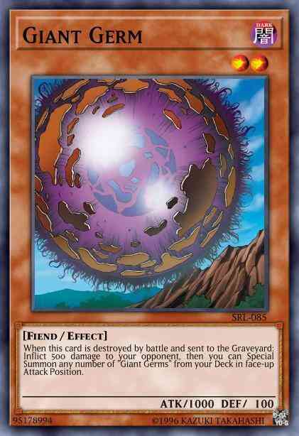 Giant Germ (Green) - DL12-EN003 - Rare - Unlimited