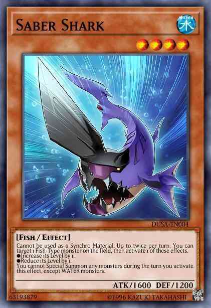 Saber Shark - DUSA-EN004 - Ultra Rare - 1st Edition