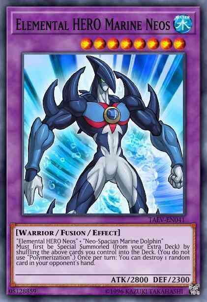 Elemental HERO Marine Neos - TAEV-EN041 - Rare - Unlimited