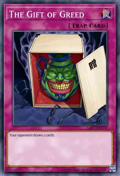 The Gift of Greed - TAEV-EN079 - Common - Unlimited
