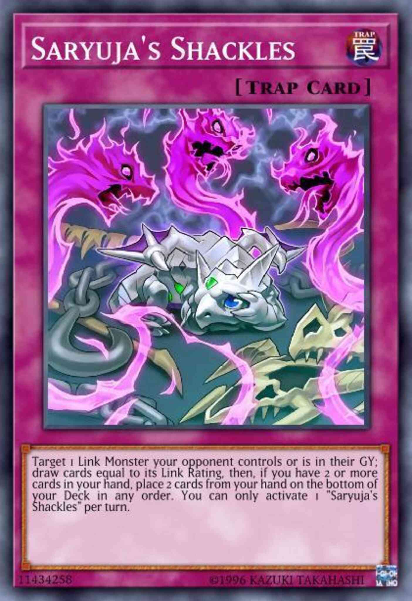 Saryuja's Shackles - DANE-EN082 - Common - 1st Edition