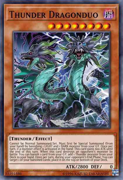 Thunder Dragonduo - MP19-EN170 - Ultra Rare - 1st Edition
