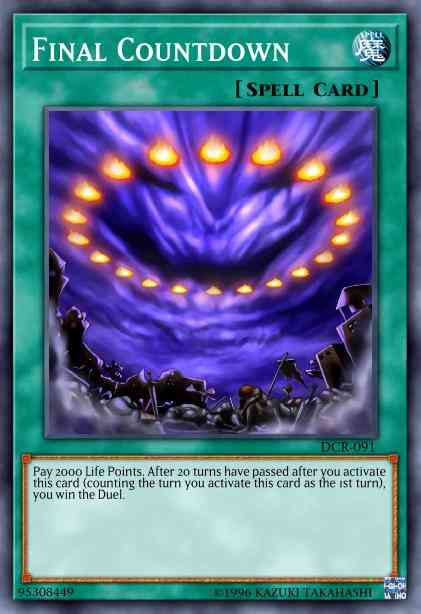 Final Countdown - DR1-EN253 - Common - Unlimited