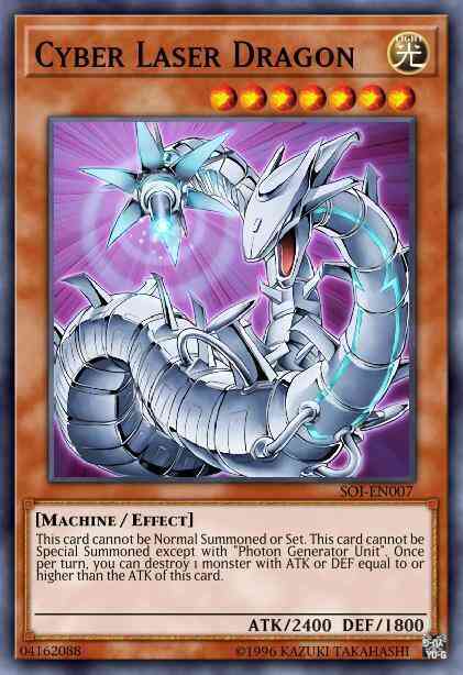 Cyber Laser Dragon - SOI-EN007 - Ultimate Rare - 1st Edition