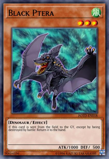 Black Ptera - SD09-EN012 - Common - 1st Edition