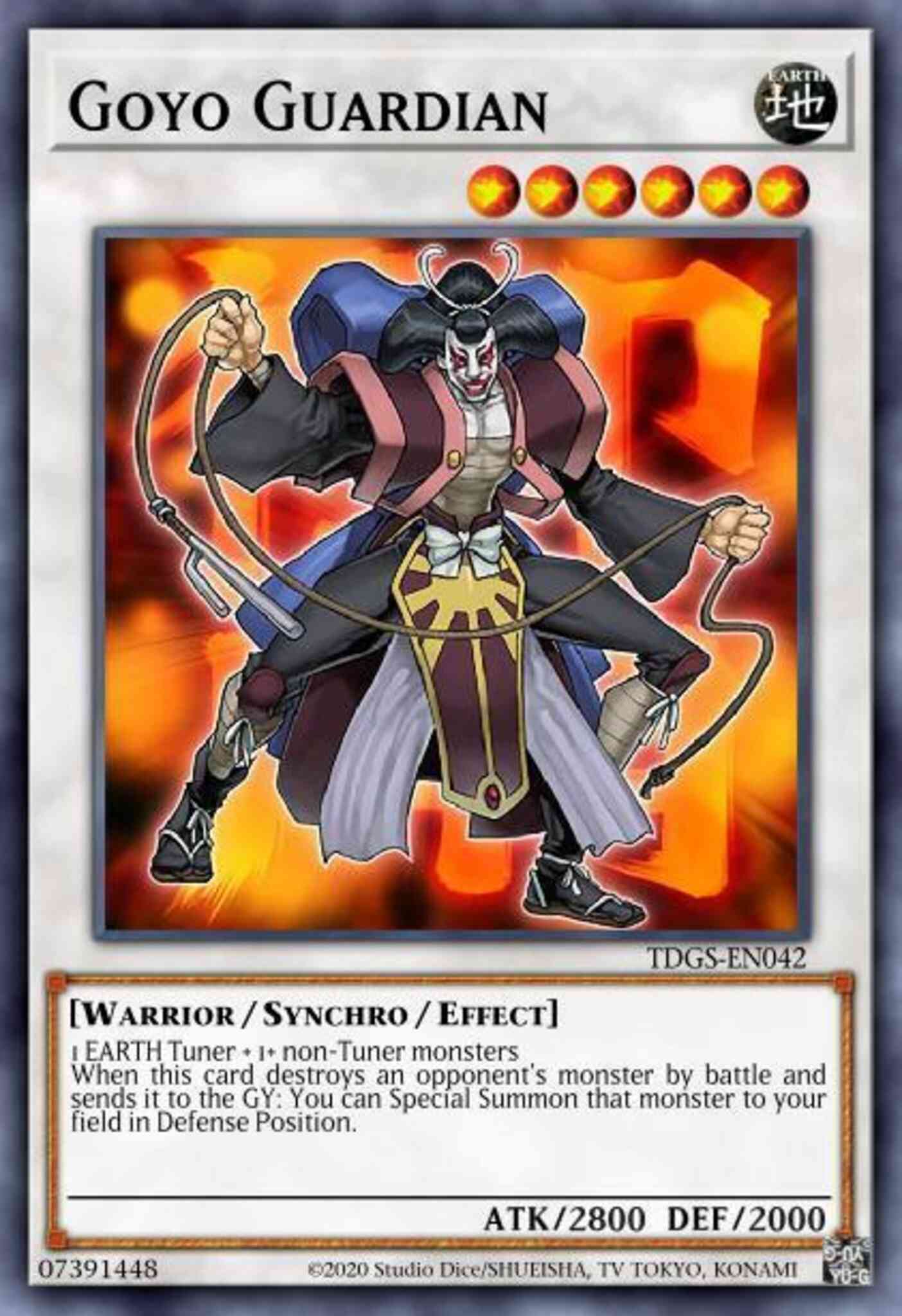 Goyo Guardian - TDGS-EN042 - Ultimate Rare - 1st Edition
