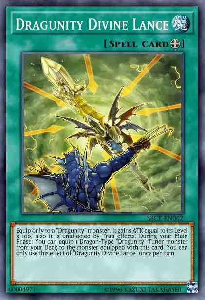 Dragunity Divine Lance - SECE-EN062 - Common - Unlimited