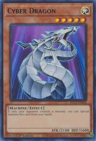 Cyber Dragon - Silver - BLC1-EN020 - Ultra Rare - 1st Edition