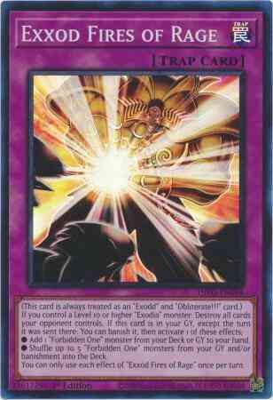 Exxod Fires of Rage - INFO-EN068 - Super Rare - 1st Edition