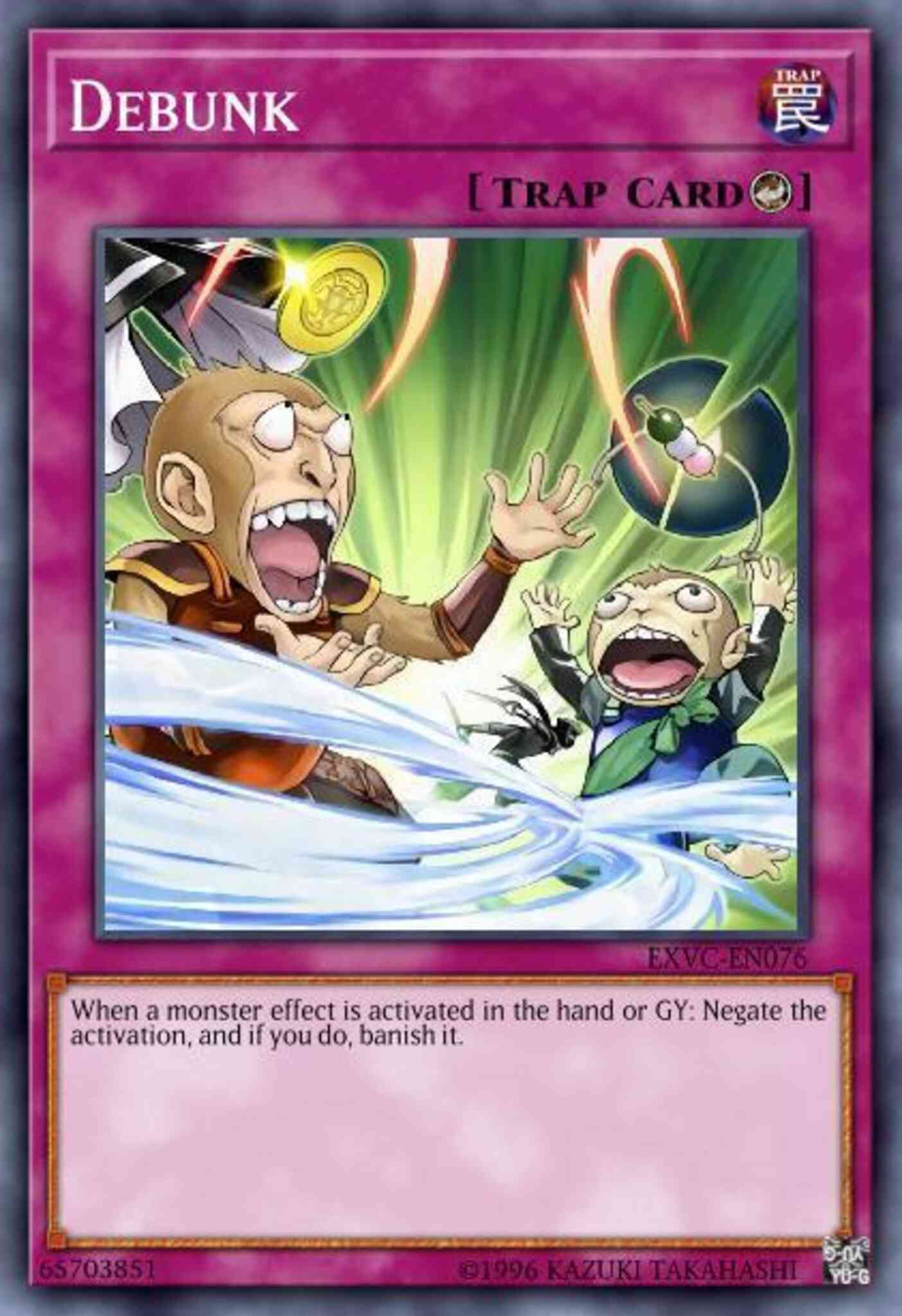 Debunk - EXVC-EN076 - Super Rare - Unlimited