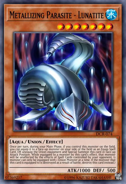 Metallizing Parasite - Lunatite - DCR-074 - Rare - 1st Edition