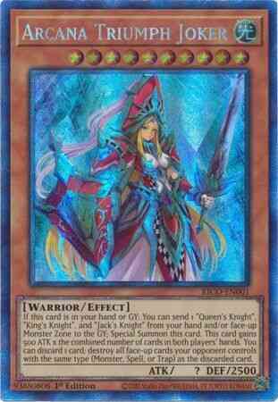Arcana Triumph Joker - KICO-EN001 - Collector's Rare - 1st Edition