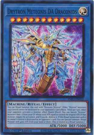 Drytron Meteonis DA Draconids - INFO-EN032 - Super Rare - 1st Edition
