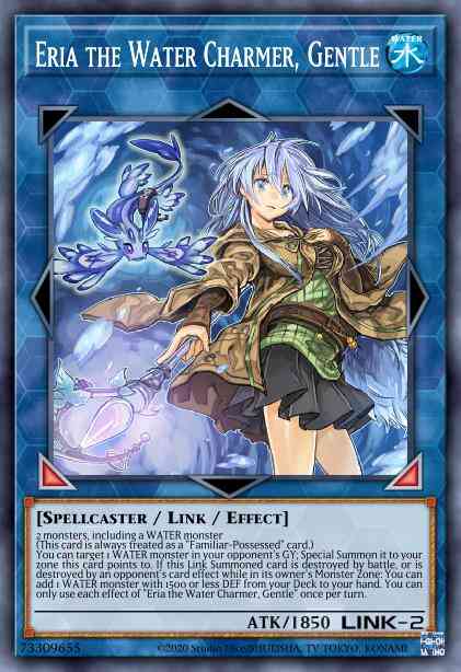 Eria the Water Charmer, Gentle - ETCO-EN055 - Super Rare - 1st Edition