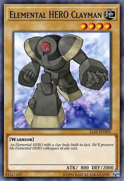 Elemental HERO Clayman - YSD-EN009 - Common - 1st Edition