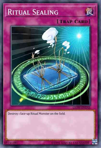 Ritual Sealing - STON-EN056 - Common - 1st Edition