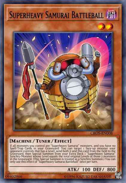 Superheavy Samurai Battleball - SP17-EN011 - Starfoil Rare - 1st Edition