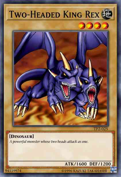 Two-Headed King Rex - LCJW-EN140 - Common - 1st Edition