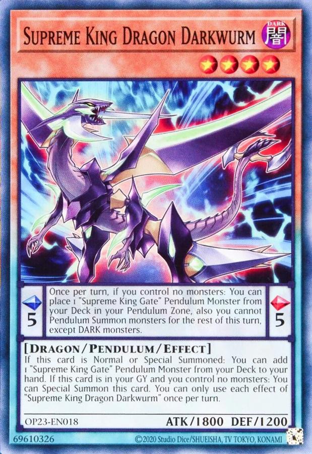 Supreme King Dragon Darkwurm - OP23-EN018 - Common - Unlimited