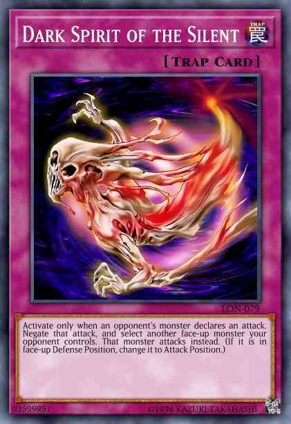 Dark Spirit of the Silent - LON-079 - Super Rare - 1st Edition